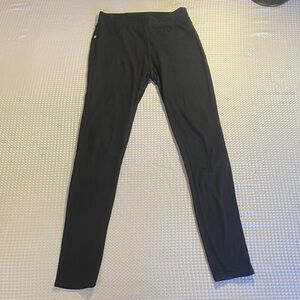 Stylish Black Leggings Pants Size O/S